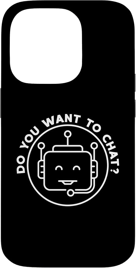 Chatbot - Do You Want To Chat? AI and ML Geek Case for iPhone 14 Pro