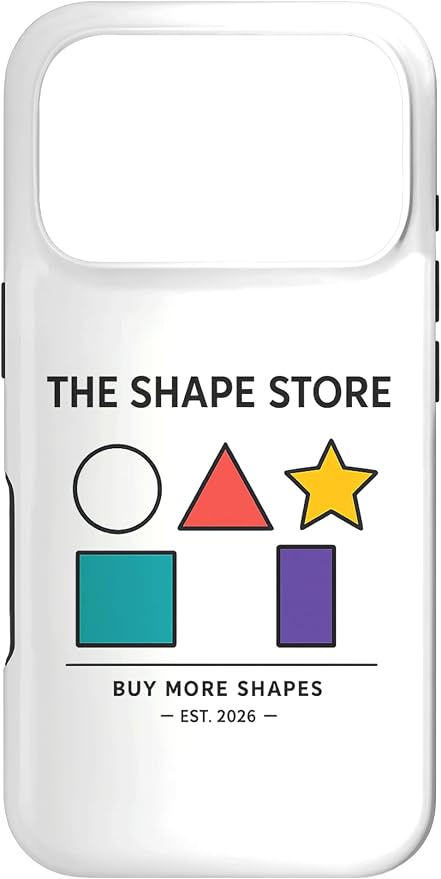 The Shape Store Funny Viral Meme from 2026 AI Humor Case for iPhone 17 Pro
