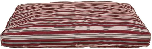 CAROLINA PET COMPANY Striped Faux Gusset Jamison Indoor/Outdoor Bed