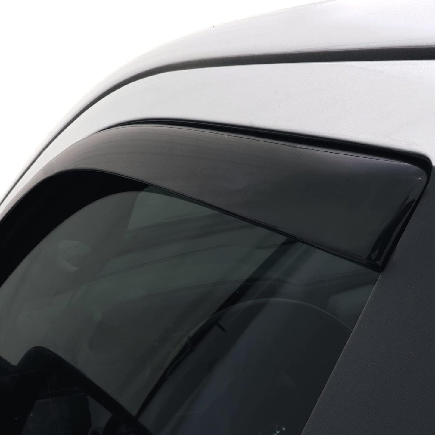 Side Window Visor Vent Wind Deflector fit for 1991-2001 Ford Explorer 4-Door& 2001-2005 Ford Explorer Sport Trac&1997-2001 Mercury Mountaineer, 4pcs in-Channel Sun Rain Guards Set 94074