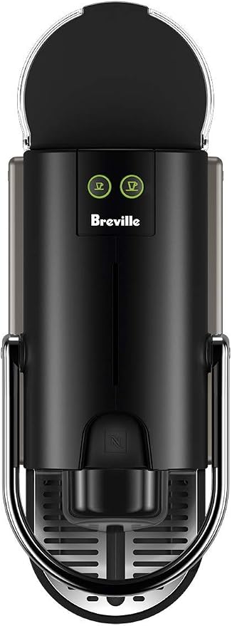 Nespresso BEC430TTN Pixie Espresso Machine by Breville, Titan