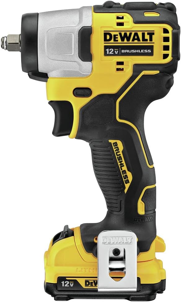 DEWALT XTREME 12V MAX* Impact Wrench, Cordless Kit, 3/8-Inch (DCF902F2)