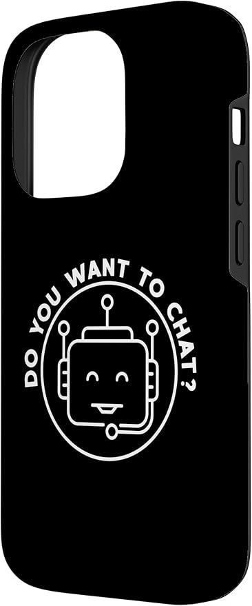 Chatbot - Do You Want To Chat? AI and ML Geek Case for iPhone 14 Pro