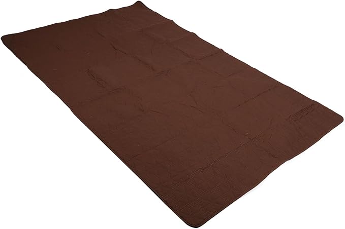 Dog Bed Cover, Pet Blanket Sofa Couch Furniture Protector for Large Dog, Noiseless Quilted Non Slip Bottom, Easy to Remove, 52x82 Inch Brown Polyester, TPU (52x82inch)