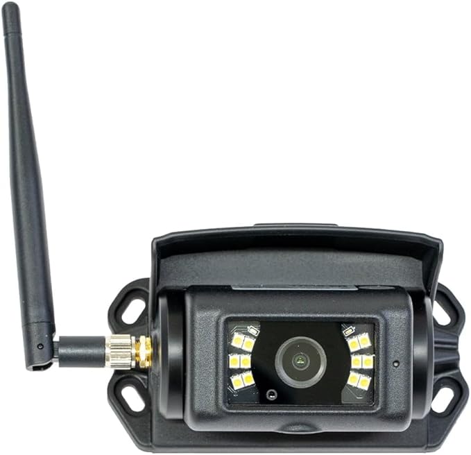 Trailer Life Pathway 5" Wireless Backup Camera System | Lag-Free Transmission | Ultra-Bright IPS Screen | Full HD Recording | Colorful Night Vision | Built-in Microphone