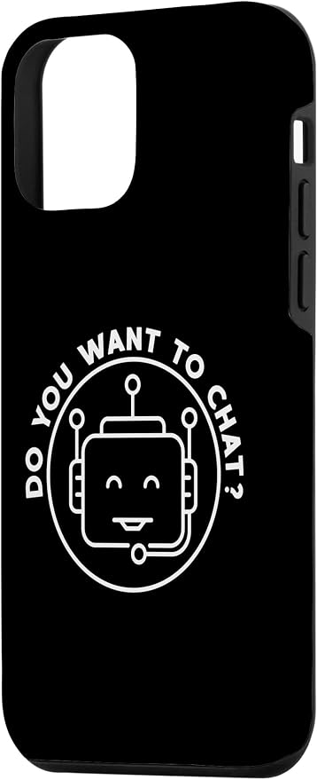 Chatbot - Do You Want To Chat? AI and ML Geek Case for iPhone 12 mini