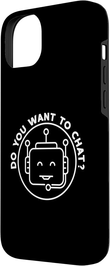 Chatbot - Do You Want To Chat? AI and ML Geek Case for iPhone 14 Plus