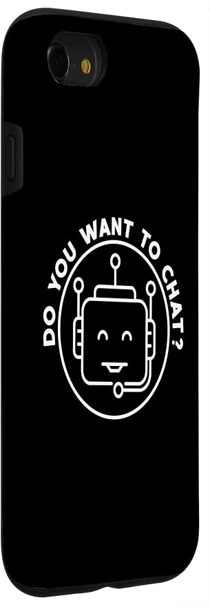 Chatbot - Do You Want To Chat? AI and ML Geek Case for iPhone SE (2020) / 7 / 8