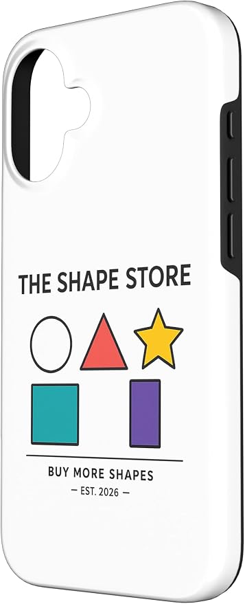 The Shape Store Funny Viral Meme from 2026 AI Humor Case for iPhone 16
