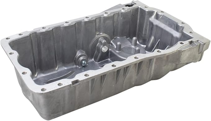 TRQ Engine Oil Pan Compatible with 2000-2002 Audi TT TT Quattro 1999-2003 Volkswagen Beetle 2000-2006 Golf 2000-2003 Jetta