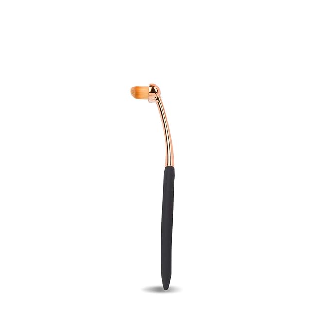 Eye Envy ProPowder Applicator Brush for Dogs and Cats. Use to safely and evenly apply Tear Stain Powder. Small. Washable superfine fiber hair. Long tapered bristles. Ergonomic handle