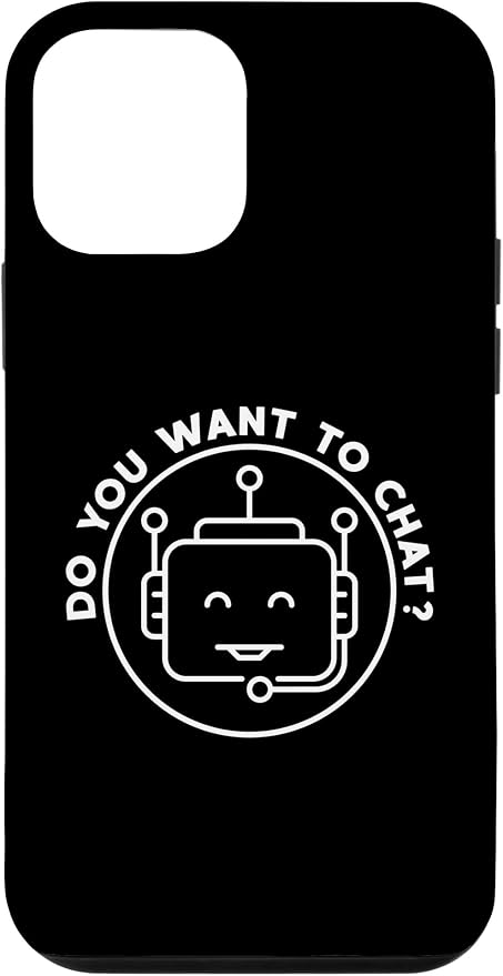 Chatbot - Do You Want To Chat? AI and ML Geek Case for iPhone 12 mini
