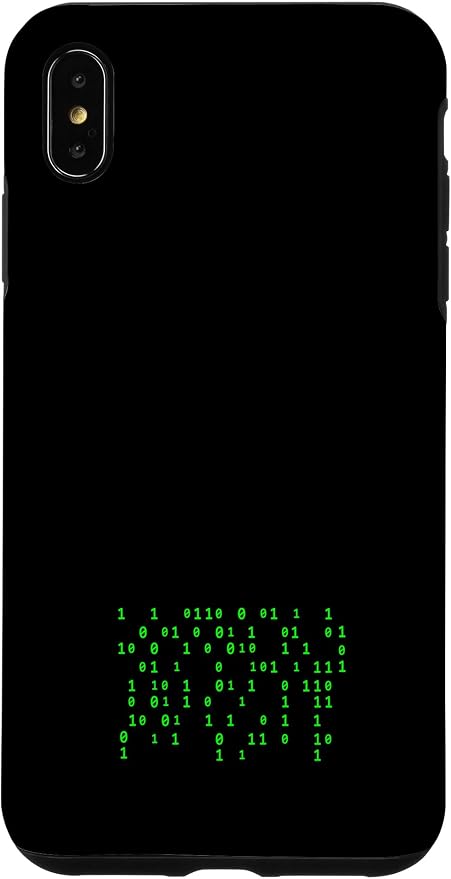 Deep Learning AI Generated Tech for Developers Case for iPhone XS Max