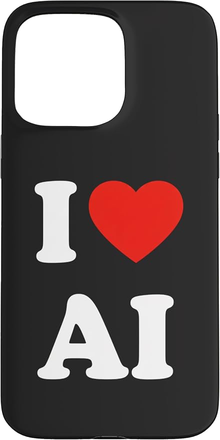 I AI Stem Lover AI Tech Enthusiast Case for iPhone 15 Pro Max