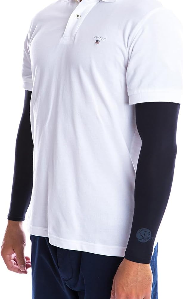 SParms Premium Sun Protection Arm Sleeves for Men and Women | Lightweight, Breathable Compression Arm Sleeves