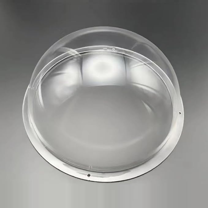 LOTOWELZON 2.75inch Acrylic Replacement Transparent Clear Camera Dome Cover Security Camera Housing Pet Dog Fence Window Skylight Window (ID70mm*H42mm/2.75 * 1.65in)