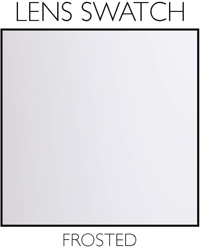 Design House 588236 Aubrey Transitional 4-Light Indoor Bathroom Vanity Light Dimmable Frosted Glass for Over The Mirror, Matte Black