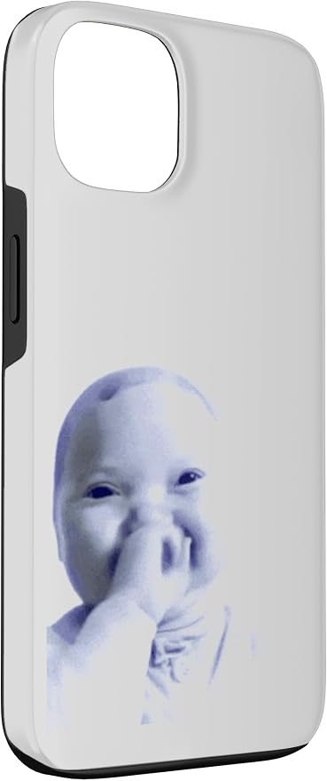 AI Baby Holding Laugh Meme Case for iPhone 13