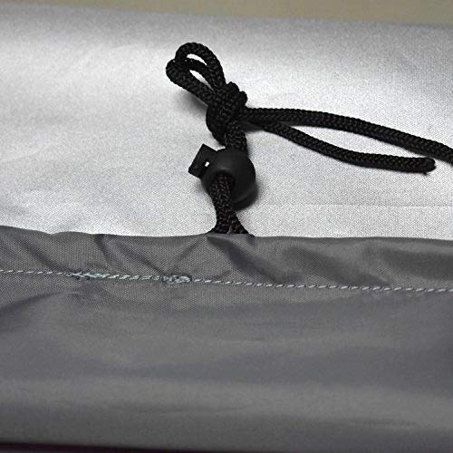Fitness Equipment Cover - Protective Dustproof Waterproof & Water-Resistant Stationary Fabric for Indoor/Outdoor Use, Gray