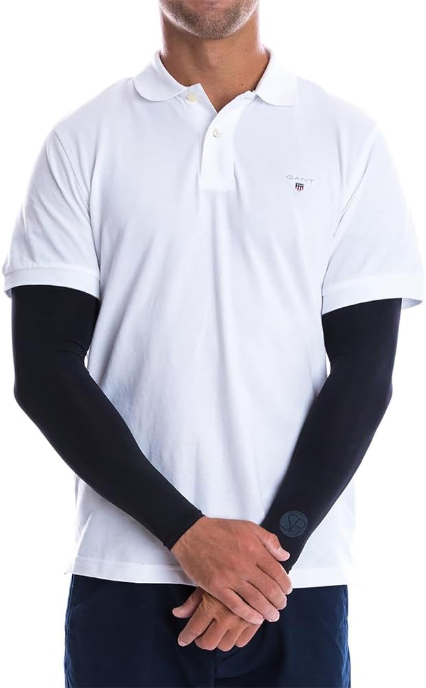 SParms Premium Sun Protection Arm Sleeves for Men and Women | Lightweight, Breathable Compression Arm Sleeves