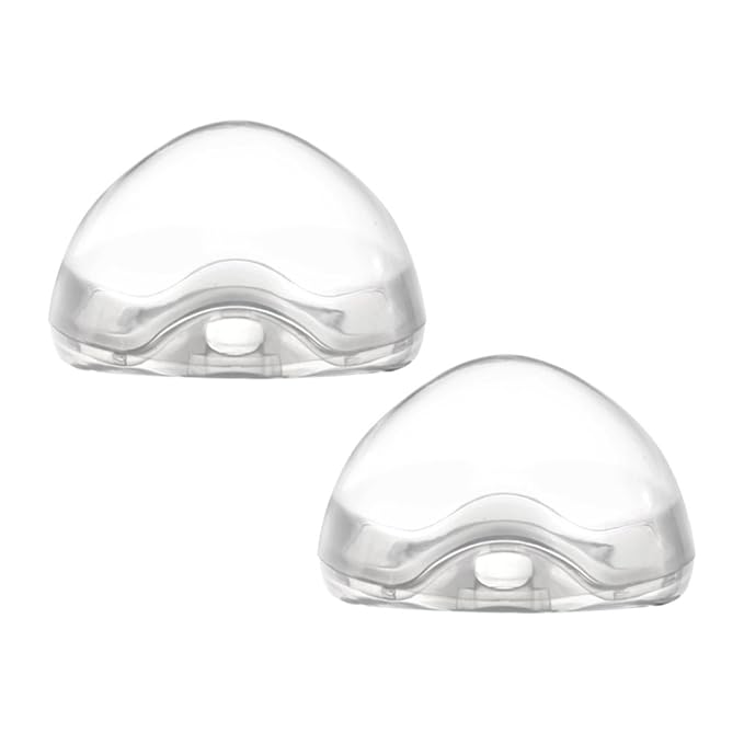 Accmor Pacifier Case, Pacifier Holder Case, Pacifier Container for Travel, BPA Free, Transparent, 3 Pack