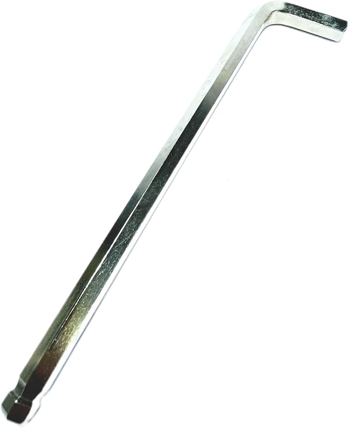 1pcs 10mm Ball End Allen Wrench sets,10mm Hex Key Wrench set,10mm ball end Hex Driver allen key Door Key L Shaped hex wrench set with Long Arm 224mm lengh.10mm ball end hex wrench