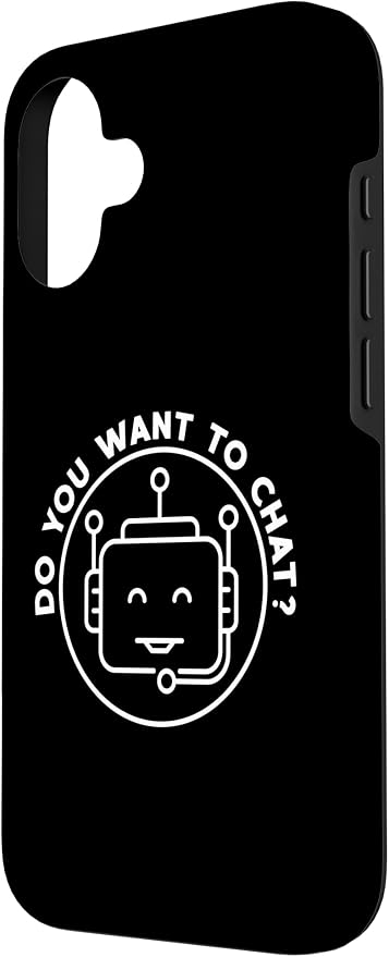 Chatbot - Do You Want to Chat? AI and ML Geek Case for iPhone 16