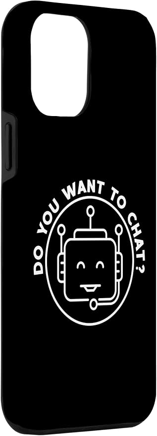 Chatbot - Do You Want To Chat? AI and ML Geek Case for iPhone 12 Pro Max