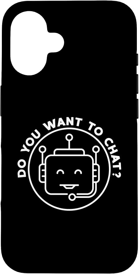 Chatbot - Do You Want to Chat? AI and ML Geek Case for iPhone 16