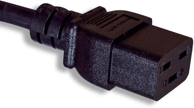 Cablelera North American Power Cord Extension, NEMA 5-15P to C19, 8', 14 AWG, 15A, 125V (ZWACPFAC-08)