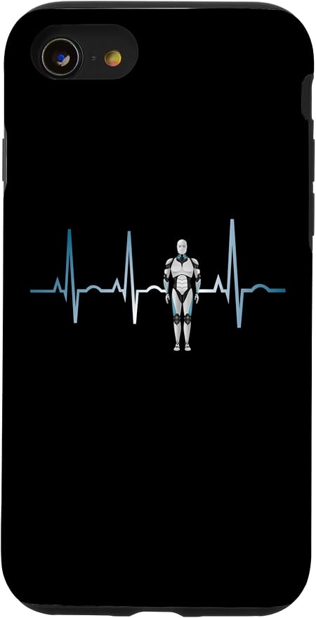 iPhone SE (2020) / 7 / 8 Ai Heartbeat Love Ai EKG Heart Funny Idea for Ai lover Case