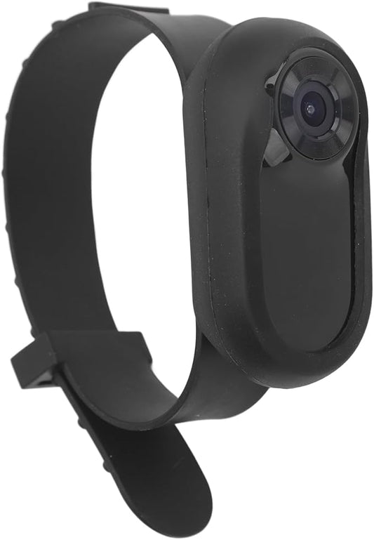 Cat Collar Camera, 1080P HD Pet Camera with Video Records, No Needed No APP, Dog Collar Camera for Indoor Outdoor Pet Supplies, 170° Wide Angle Lens, Lightweight Design