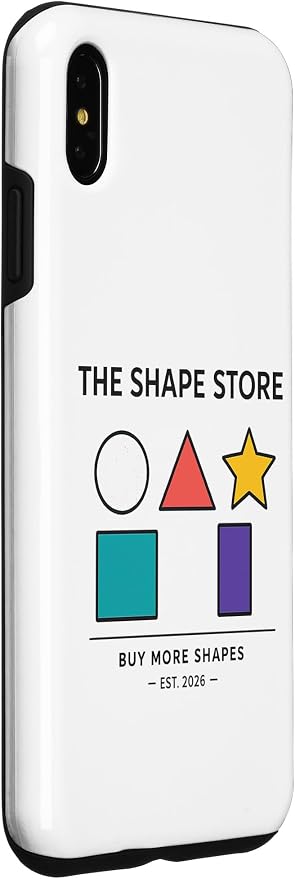 The Shape Store Funny Viral Meme from 2026 AI Humor Case for iPhone Xs Max