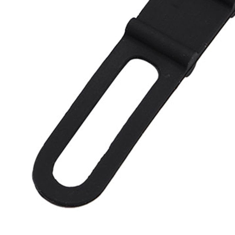 Socobeta 5PCS Universal Cycling Light Clip Mount Holder Cycling Bike Silicone Elastic Rubber Strap Bandage Tie Flashlight Holder