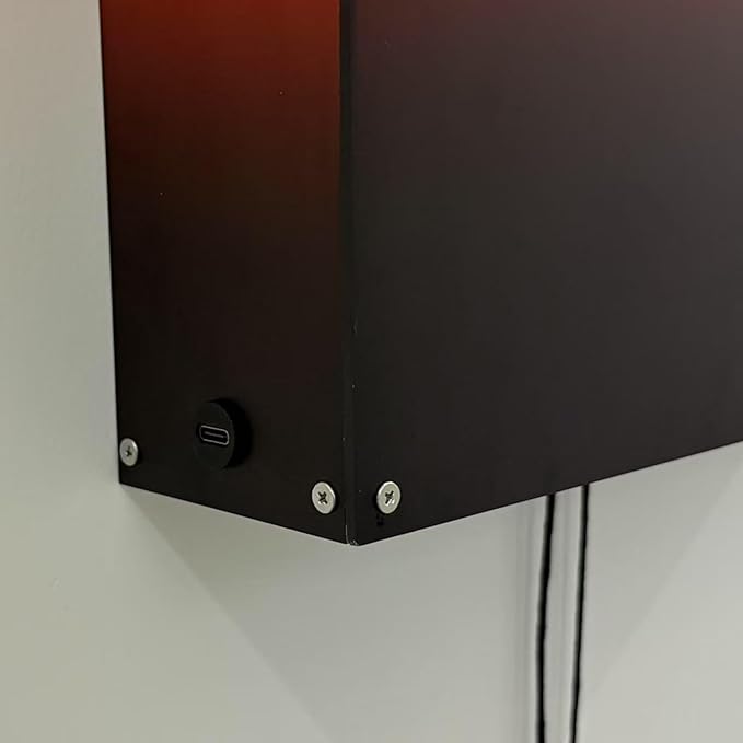 Mindfulness Wall Lamp Features Manual Sun Sunrises Sunset Hanging Light for Serenes Home Atmospheres Acrylic Wall Light