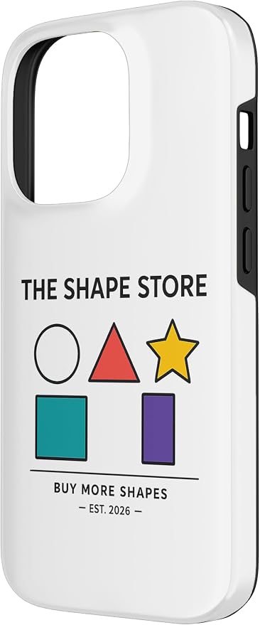 The Shape Store Funny Viral Meme from 2026 AI Humor Case for iPhone 14 Pro