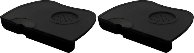 Silicone Coffee Tamper Mat, Espresso Silicone Mat 8 Inch X 6 Inch, Espresso Tamper Mat, Coffee Tamp Mat (Pack of 2)