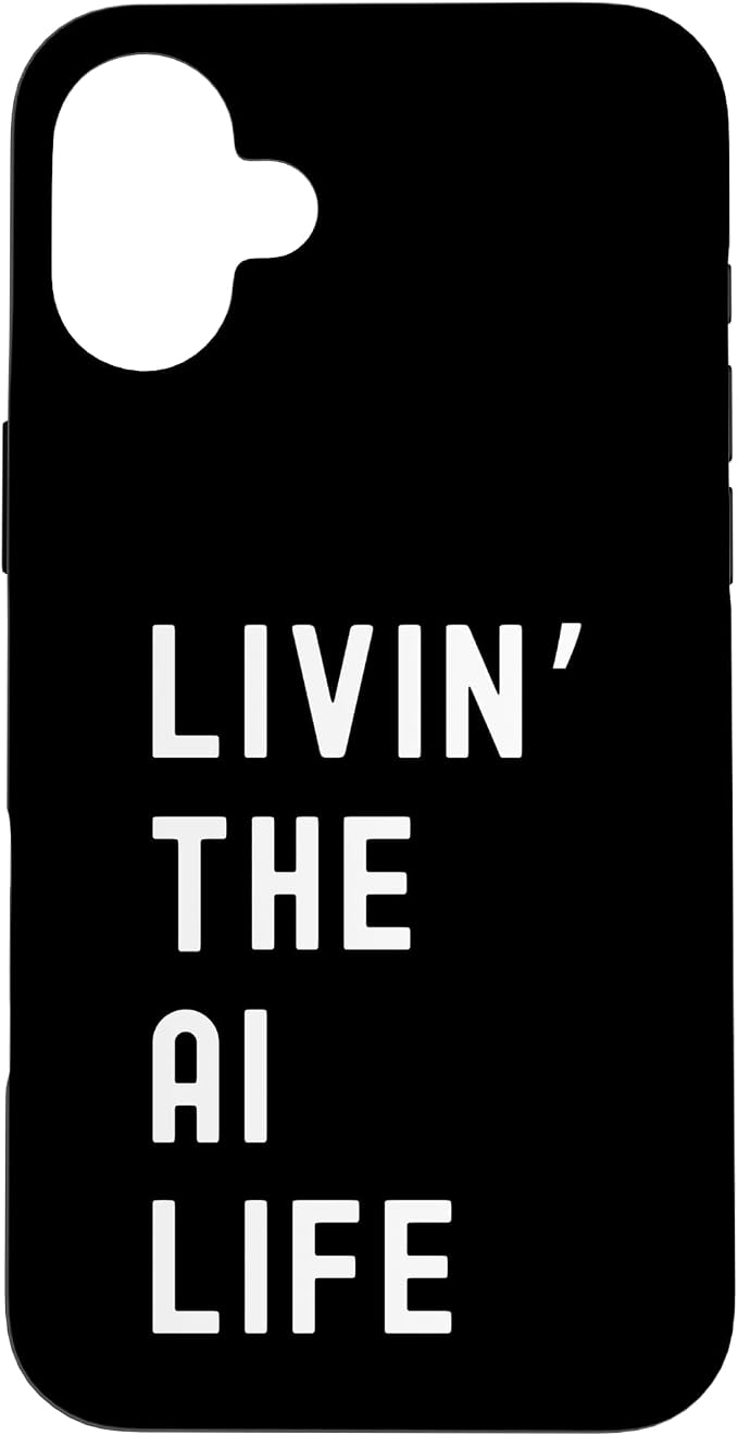Ai Living The Ai Life Name Case for iPhone 16 Plus