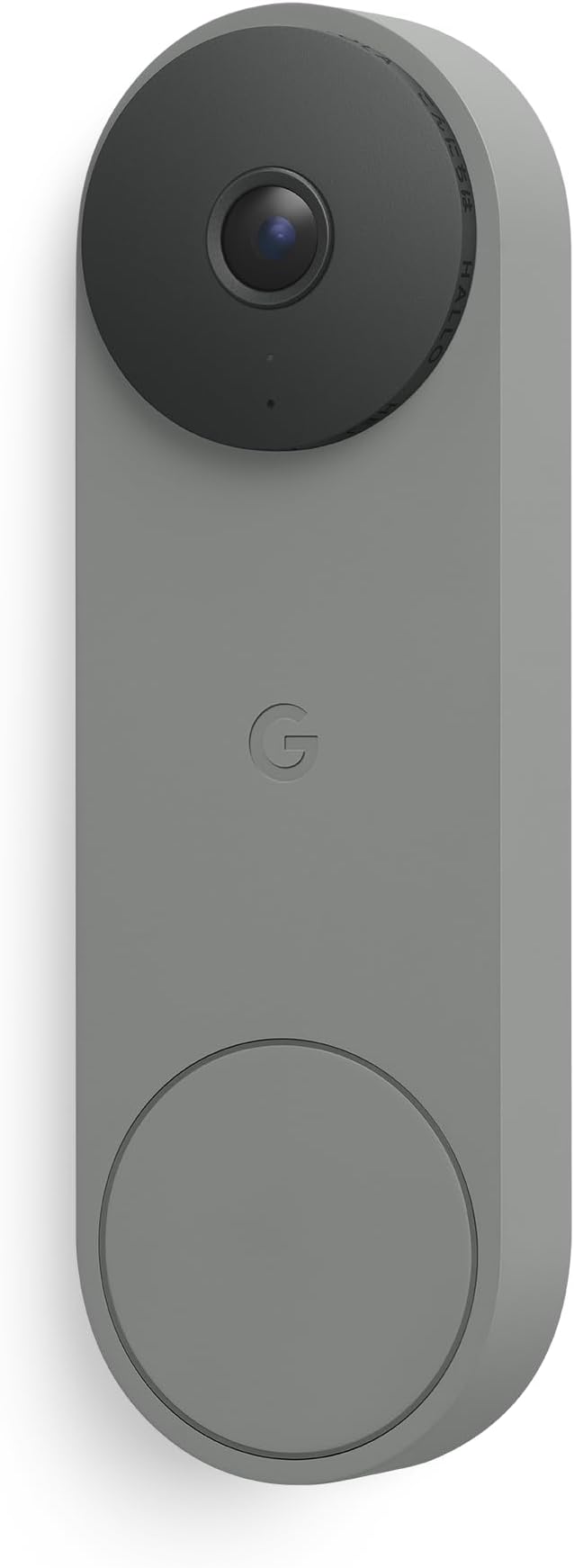Google Nest Doorbell (Wired, 3rd Gen) - 2K Video, Live View - 2025 - Hazel | Video doorbell, 2K HDR, intelligent alerts, color night vision, 2-way audio, works with Google Home & Gemini