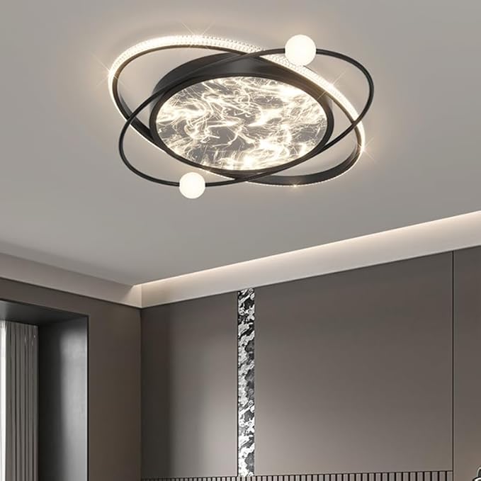 Pendant Lights, Nordic Decoration Home Bedroom Decor Smart led Lamps Ceiling Lights for Living Room Indoor Lighting lamparas(I Style,Cold White)