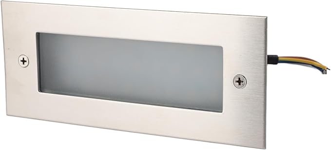 LED Step Light - Indoor Outdoor Aluminum Alloy Waterproof Embedded Stair Wall Light 85 to 265V