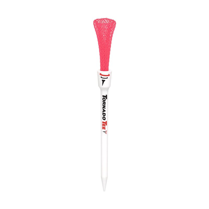 Tornado Tee 4" Long Drive High Performance Golf Tee (Neon Pink)