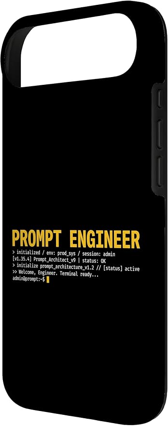 Prompt Engineer Terminal Screen AI Developer Software Coder Case for iPhone Air