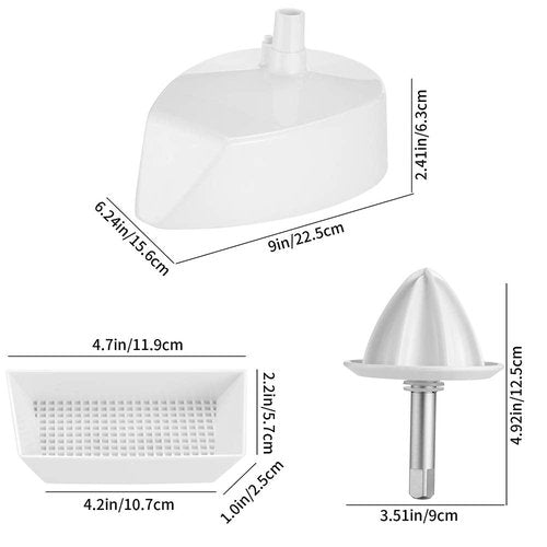 GKAKITSP Citrus Juicer Attachment Compatible with All KitchenAid Stand Mixers, Juicer for Kitchen Aid Accessories