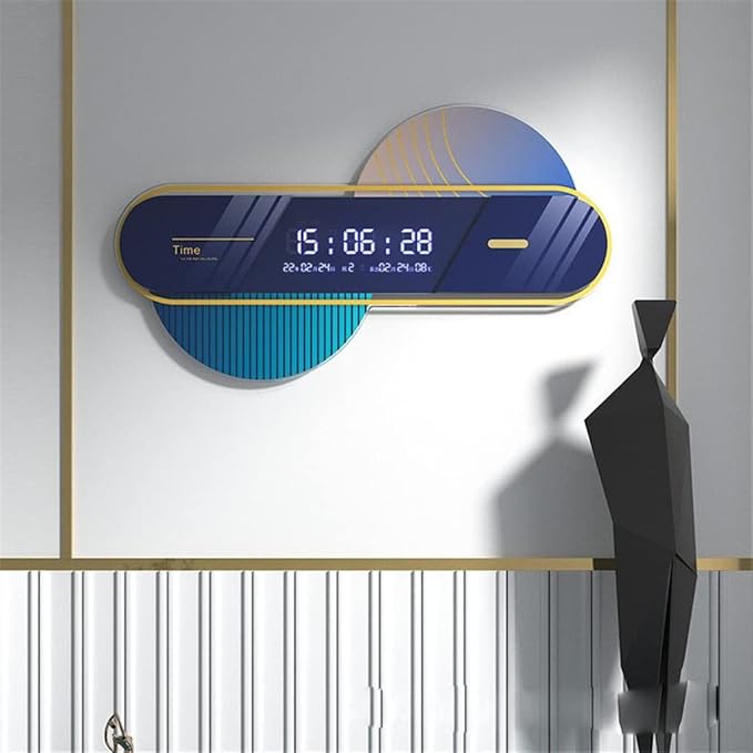 Electronic Living Room Decoration Led Clock Home Minimalist Wall