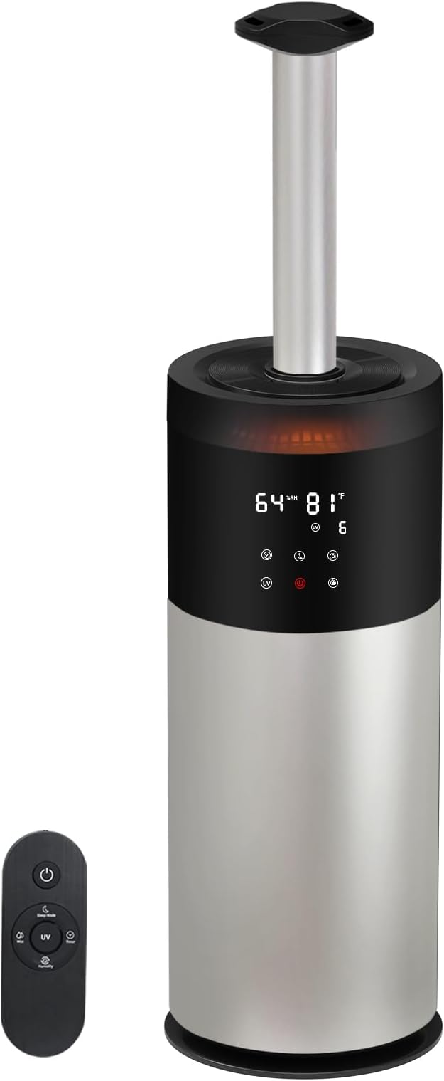 Humidifier Large Room, 16L/4.2Gal Whole House Humidifiers for Home 2000 sq.ft, Ultrasonic Cool Mist Humidifier for Bedroom, Plants, Baby