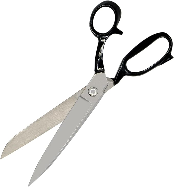 Tailor Scissors 10 Inch for Cutting Fabric Heavy Duty Scissors for Leather Cutting Industrial Sharp Sewing Shears for Home Office Artists Dressmakers