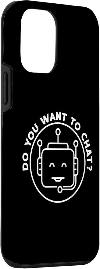 Chatbot - Do You Want To Chat? AI and ML Geek Case for iPhone 12 mini