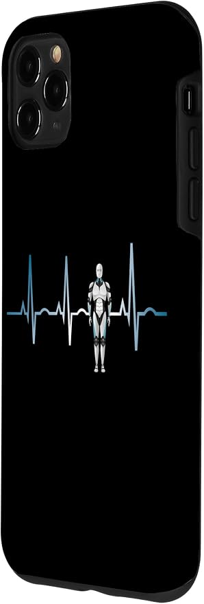 iPhone 11 Pro Max Ai Heartbeat Love Ai EKG Heart Funny Idea for Ai lover Case