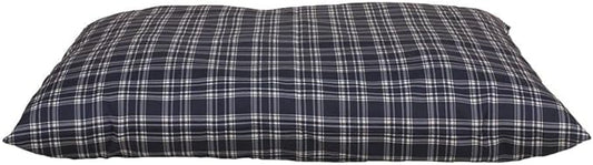 Carolina Pet Blue Plaid Shebang Rectangle Indoor/Outdoor Bed M